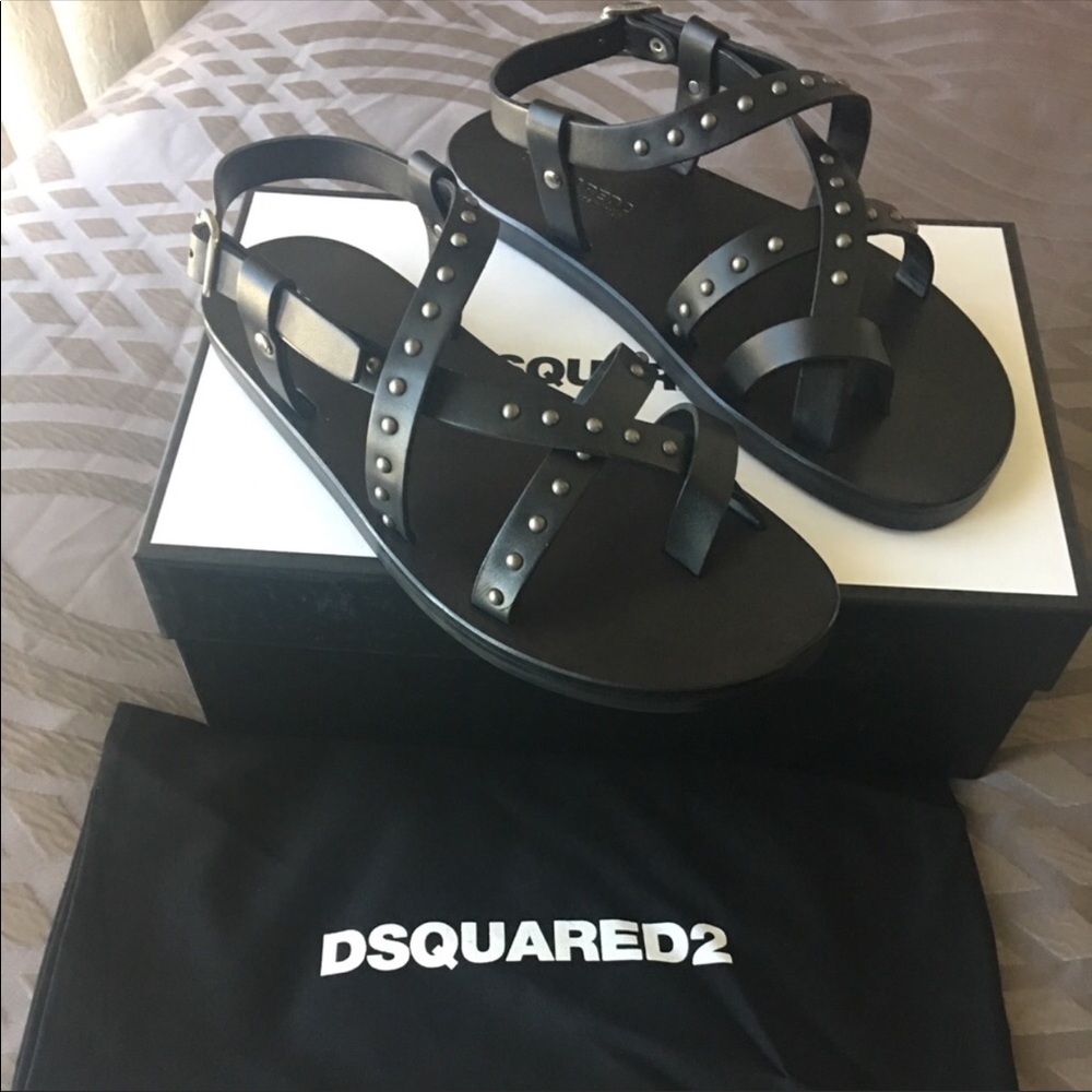 DSQAURED JESUS ON THE BEACH SANDALS - Picture 2 of 7